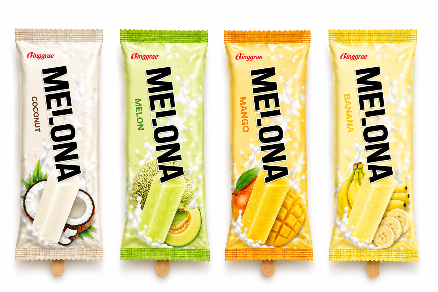 Melona ambalajları