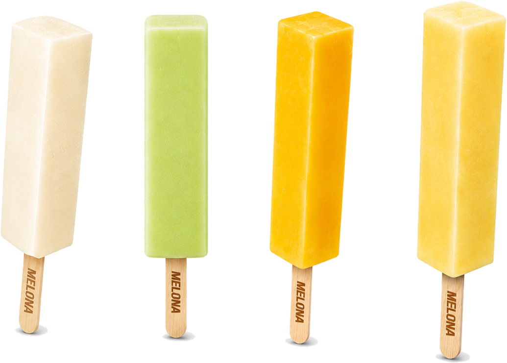 Melona meyveli buz stick
